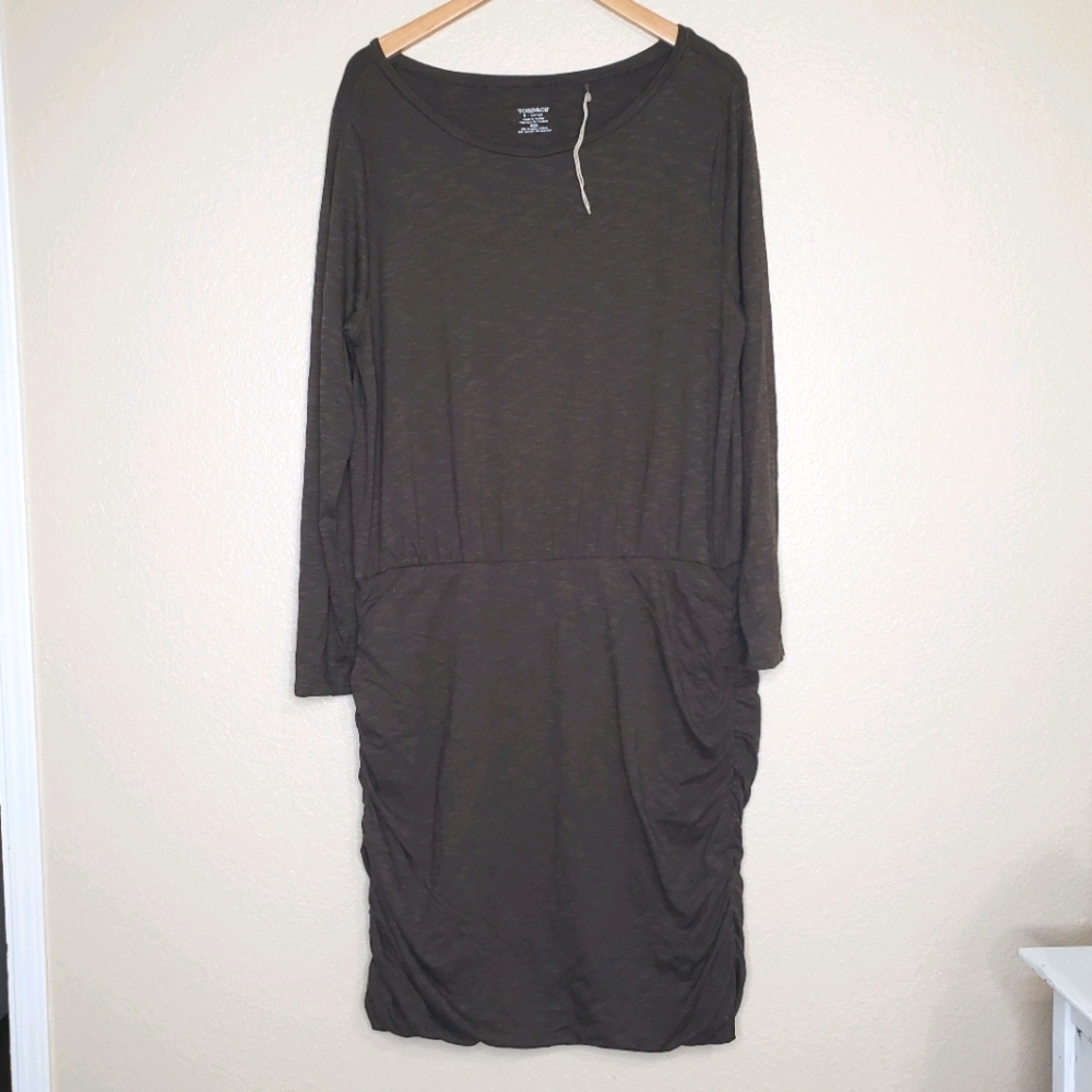 Toad&Co Organic Cotton Outfox Turkish Coffee Dress